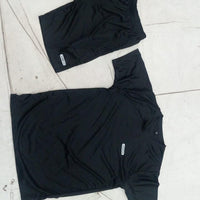 Solid Couple Co-Ord Set (T-Shirt & Shorts)