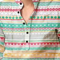 Men's Printed Spread Collar Casual Shirt Multicolor